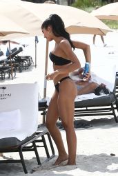 Yovanna Ventura in Bikini on the Beach in Miami 08/18/2018