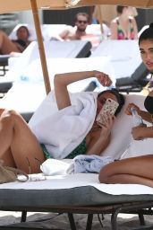 Yovanna Ventura in Bikini on the Beach in Miami 08/18/2018