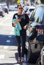 Alessandra Ambrosio - Leaving a Yoga Class in Santa Monica 09/17/2018