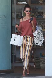 Alessandra Ambrosio - Shopping Trip to Burro in Santa Monica 09/19/2018