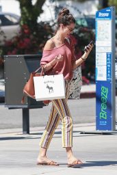 Alessandra Ambrosio - Shopping Trip to Burro in Santa Monica 09/19/2018