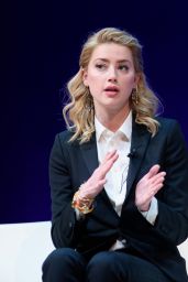 Amber Heard - Social Good Summit in New York 09/23/2018