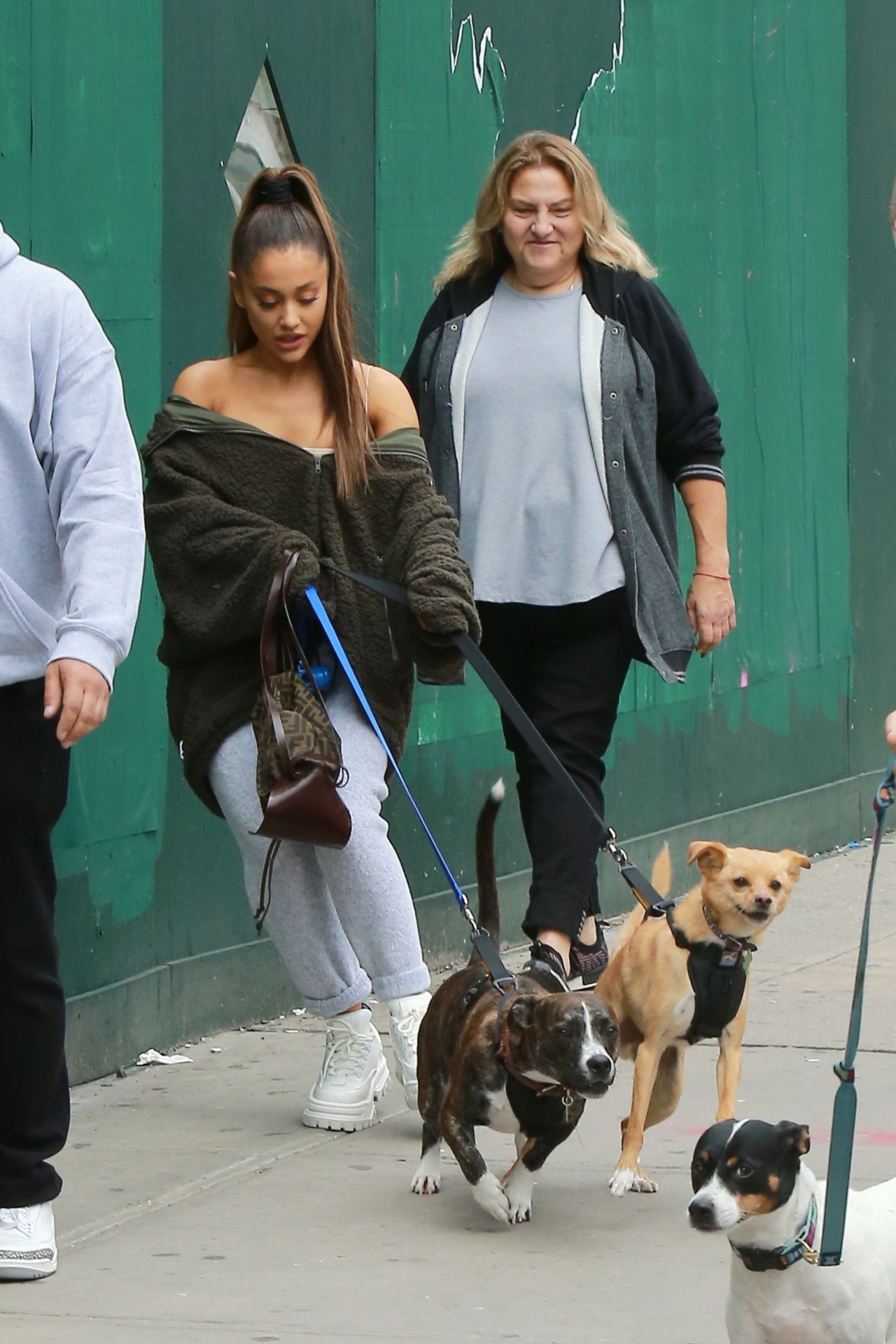 Ariana Grande - Walking Her Dog in NY 9/22/2018 • CelebMafia