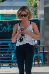 Ashley Tisdale - Leaving the Gym in LA 09/28/2018