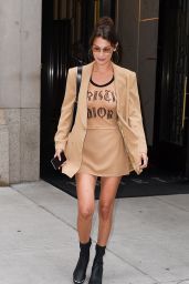 Bella Hadid Style and Fashion - Arrives at an Office in NY 09/07/2018