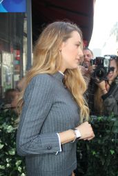 Blake Lively at a French TV Studio in Paris 09/19/2018