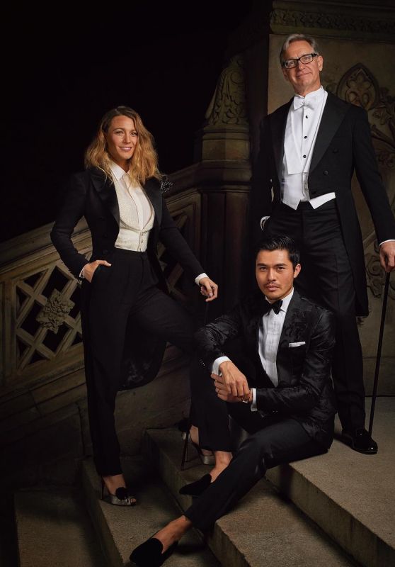 Blake Lively, Henry Golding and Paul Feig - Celebrity Portraits at Ralph Lauren’s Anniversary Show, September 2018