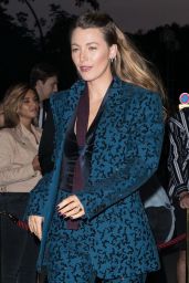 Blake Lively - Leaving the hotel Plaza Athenee in Paris 09/18/2018