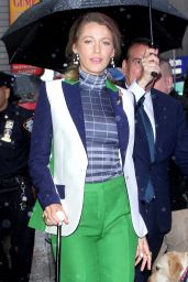 Blake Lively - Leaving the "Live With Kelly & Ryan" Show in New York City 09/10/2018