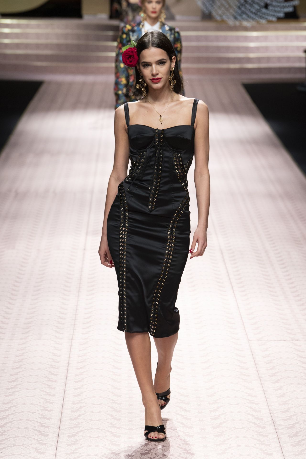 Bruna Marquezine Walks Dolce & Gabbana Show, Milan Fashion Week 09/23 ...
