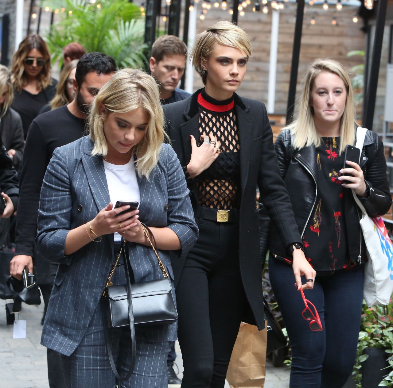 Cara Delevigne and Ashley Benson - Out in Toronto 09/09/2018 • CelebMafia