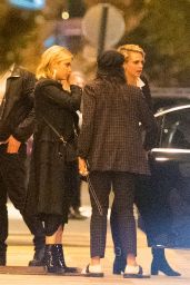 Cara Delevingne and Ashley Benson in the Streets of Paris 09/27/2018