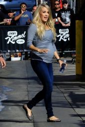 Carrie Underwood at Jimmy Kimmel Live Studio in Los Angeles 09/19/2018