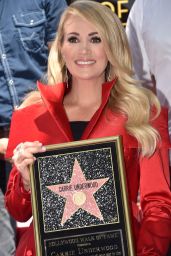 Carrie Underwood - Hollywood Walk of Fame Star Ceremony Honoring Carrie Underwood in Hollywood 09/18/2018