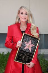 Carrie Underwood - Hollywood Walk of Fame Star Ceremony Honoring Carrie Underwood in Hollywood 09/18/2018