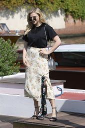 Chloe Grace Moretz - Arrive at the Excelsior Hotel in Venice 09/02/2018