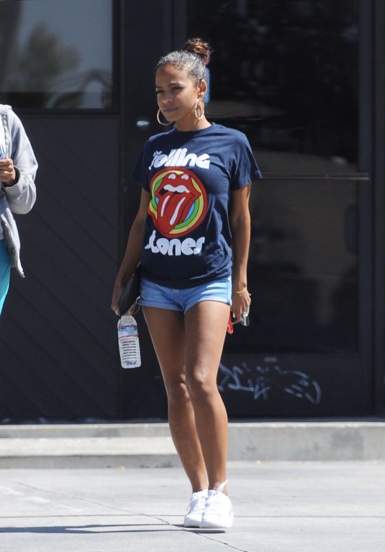 Christina Milian Street Style - Out in Studio City 09/12/2018