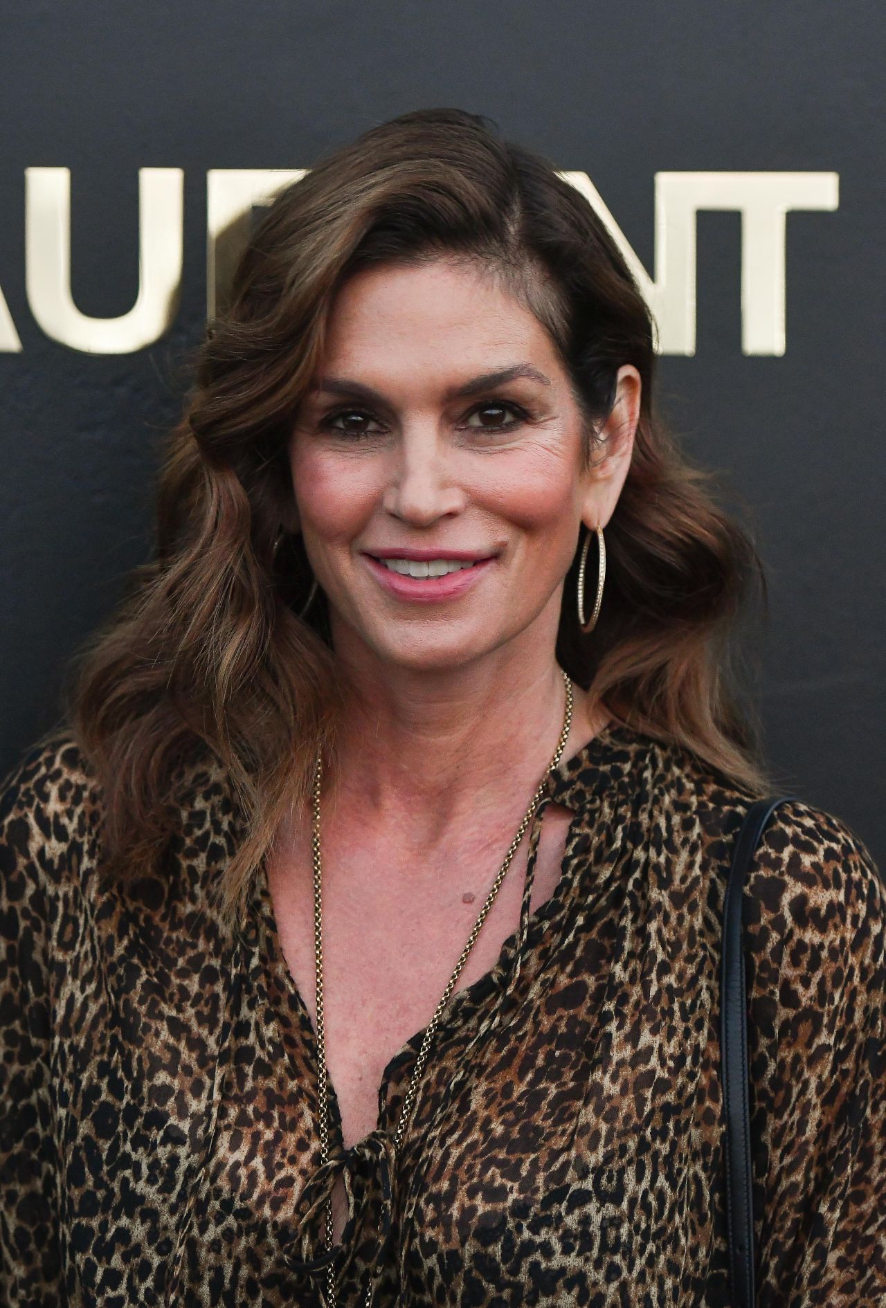 Cindy Crawford – Saint Laurent Show, Paris Fashion Week 09/25/2018