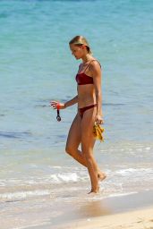 Clair Wuestenberg in Bikini on the Beach in Bali 09/02/2018