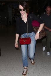 Claire Foy at Los Angeles International Airport 09/19/2018