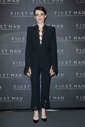 Claire Foy – “First Man” Premiere in Paris