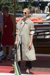 Clemence Poesy Sighting During 75th Venice Film Festival 08/29/2018