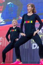 Dame Darcey Bussell - Workout on National Fitness Day in London 09/26/2018