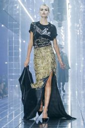 Daphne Groeneveld Walks Philipp Plein Show, Milan Fashion Week 09/21/2018