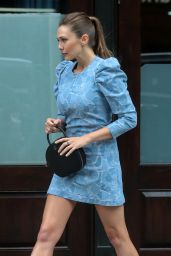 Elizabeth Olsen - Leaving Her Hotel in NYC 09/07/2018