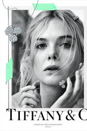 Elle Fanning - Tiffany & Co Paper Flowers / Believe in Dreams campaign 2018