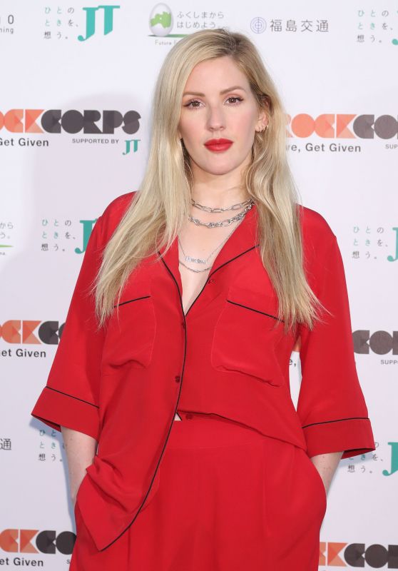 Ellie Goulding - RockCorps 2018 Photocall in Chiba
