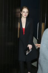 Emma Stone - Leaving the Chiltern Firehouse in London 09/13/2018