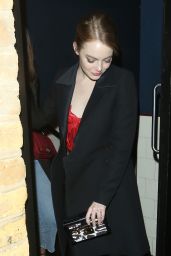 Emma Stone - Leaving the Chiltern Firehouse in London 09/13/2018