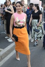 Freida Pinto - Moschino Show at Milan Fashion Week 09/20/2018