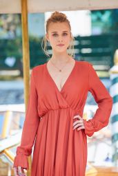 Gaia Weiss - Arrivals at the Lido for the 75th Venice Film Festival