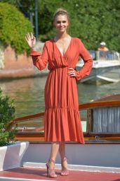 Gaia Weiss - Arrivals at the Lido for the 75th Venice Film Festival