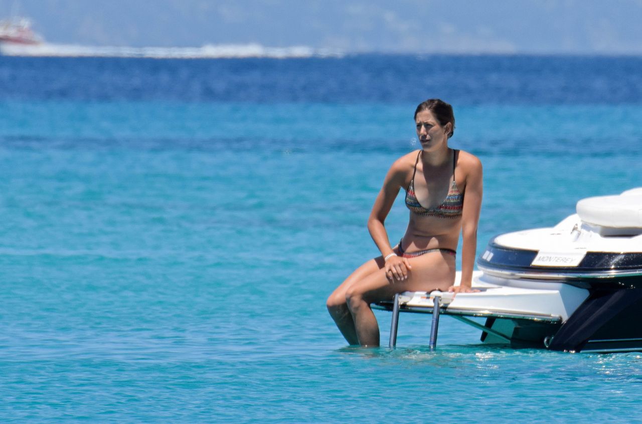 Garbine Muguruza in Bikini in Ibiza, Summer 2018.