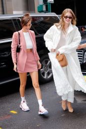 Gigi Hadid and Bella Hadid - Out in NYC 09/12/2018
