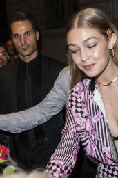 Gigi Hadid - Leaving Versace After-Party in Milan 09/21/2018