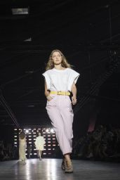 Gigi Hadid - Walks Alberta Ferretti Show at Milan Fashion Week 09/19/2018