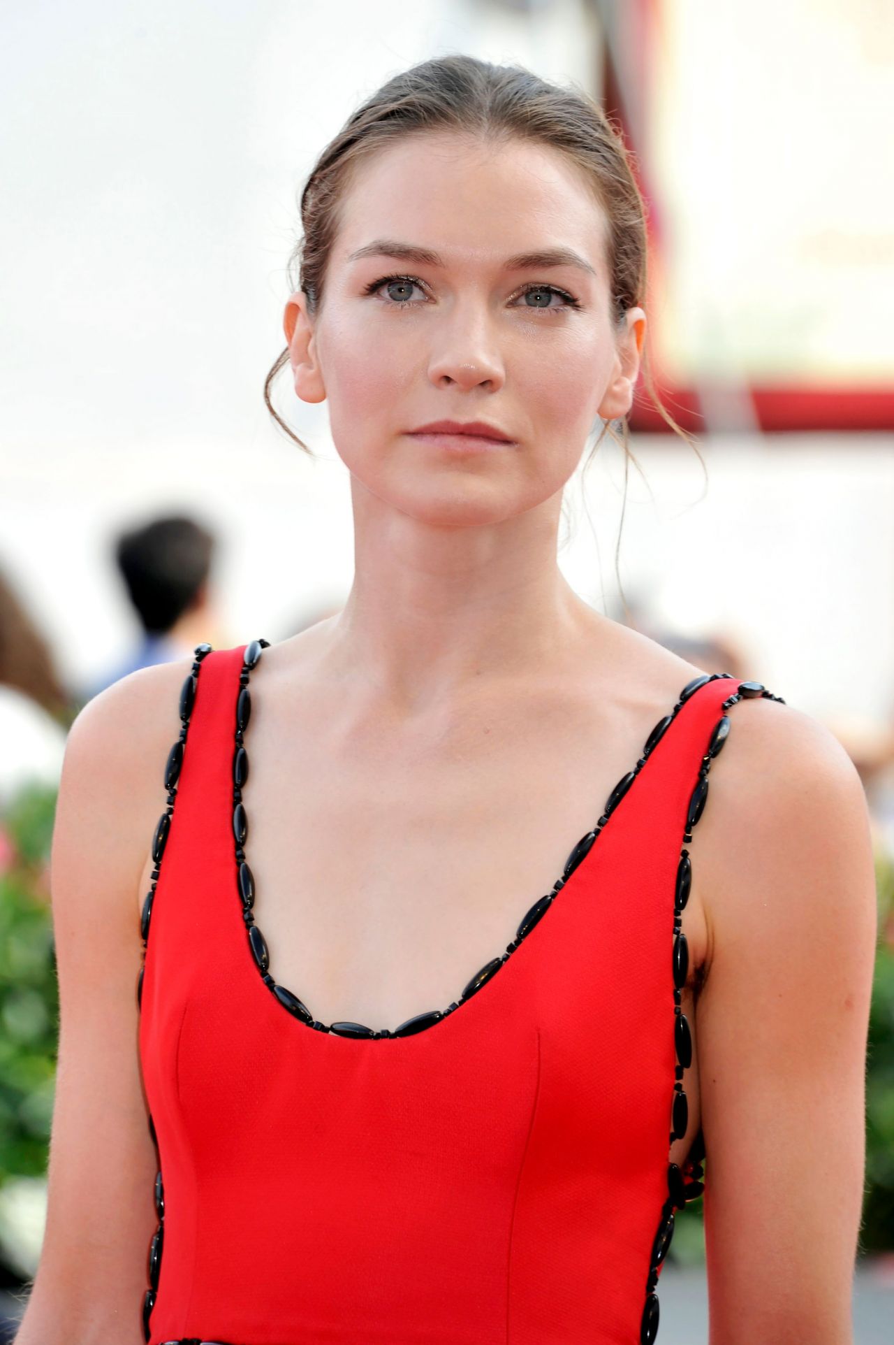 Hannah Gross The Mountain Red Carpet At Venice Film Festival Celebmafia
