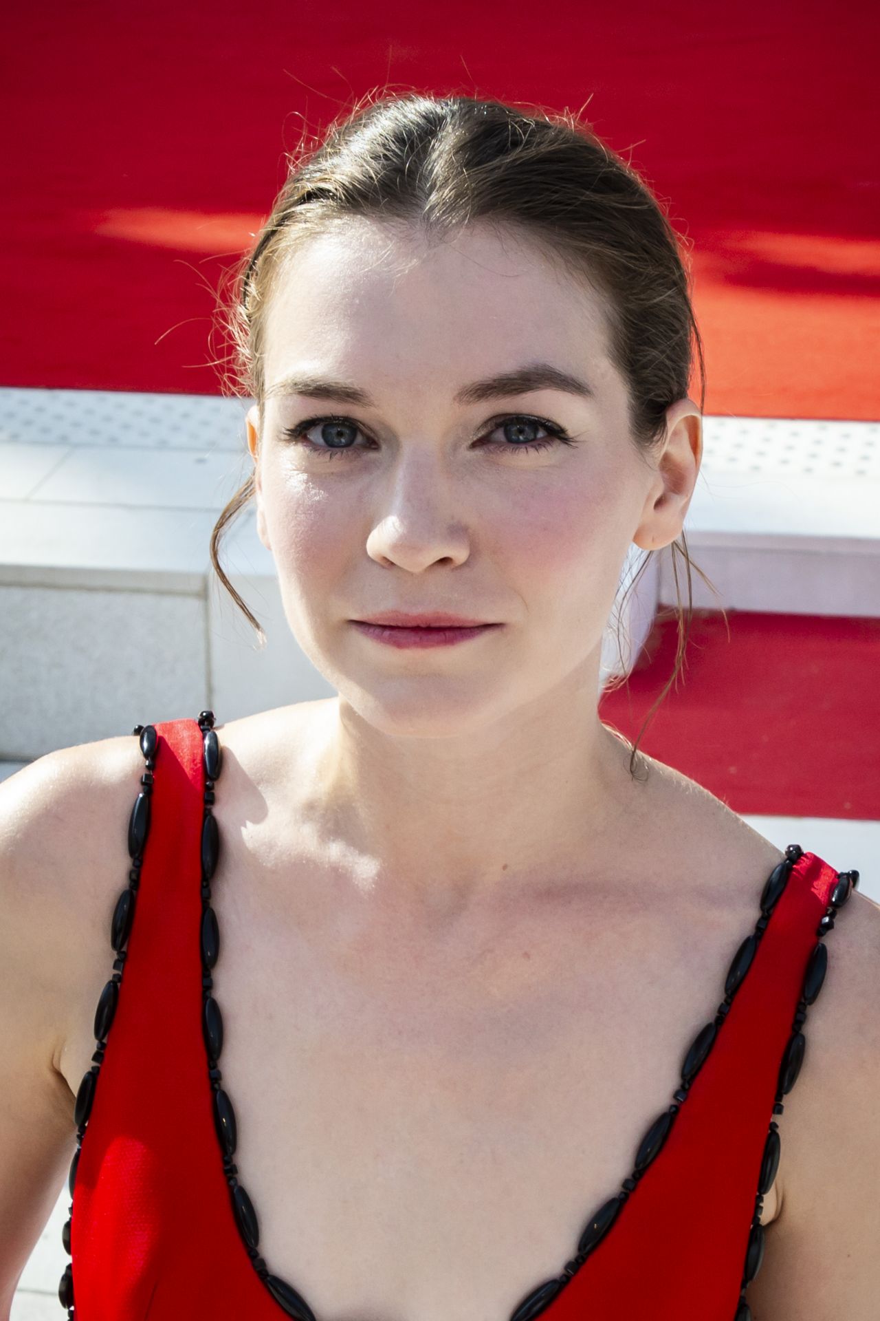 Hannah Gross The Mountain Red Carpet At Venice Film Festival Celebmafia