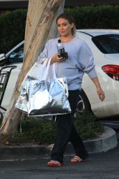 Hilary Duff Shopping in Beverly Hills 09/24/2018
