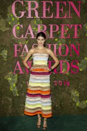 Isabeli Fontana – Green Carpet Fashion Awards in Milan 09/23/2018