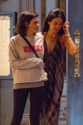 Jenna Dewan and Emmanuelle Chriqui at Cafe Intermezzo in Atlanta 09/20/2018