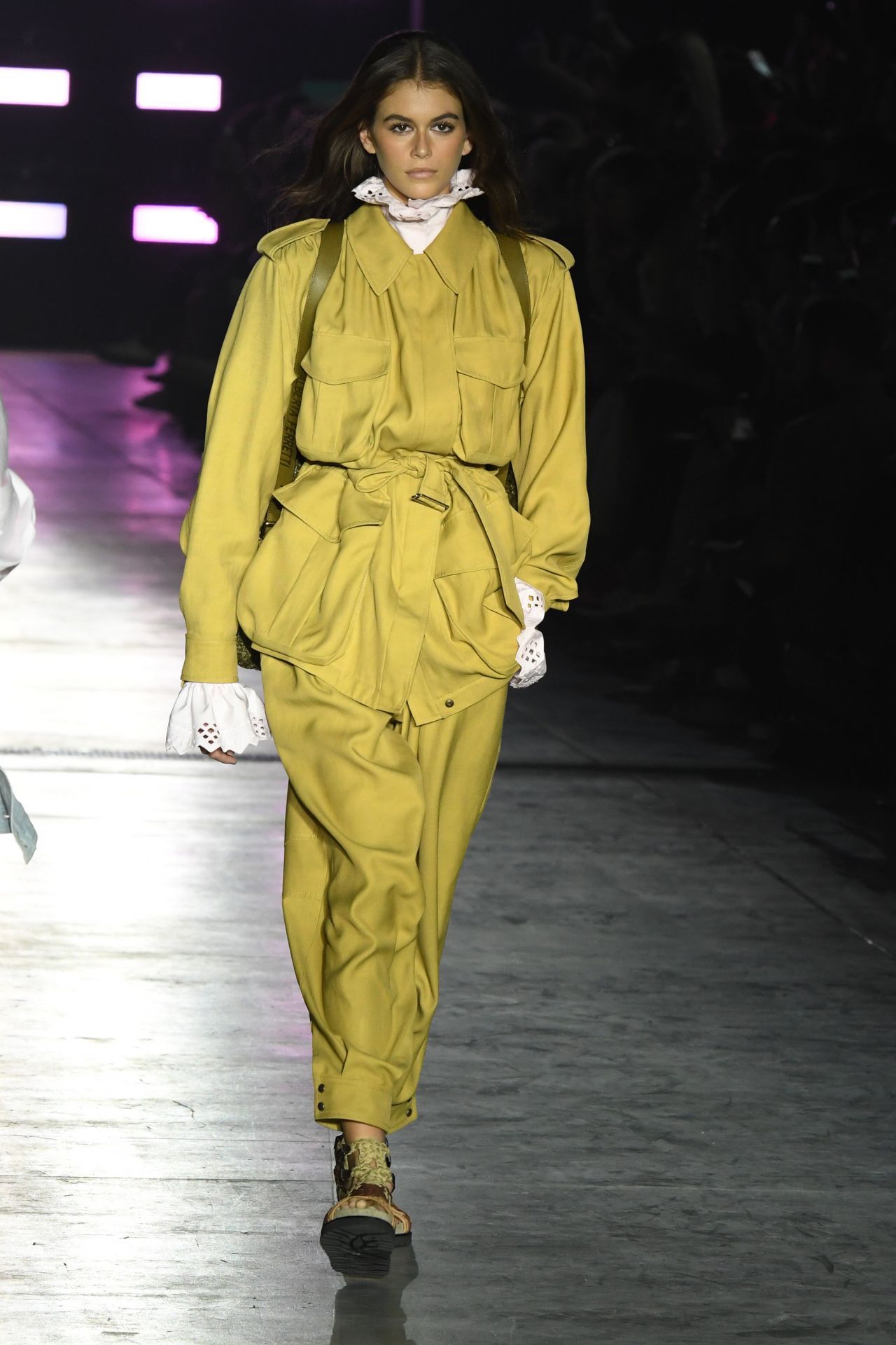 Kaia Gerber - Walks Alberta Ferretti Show at Milan Fashion Week 09/19 ...