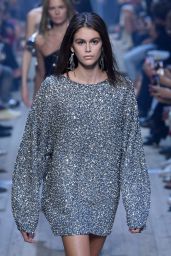 Kaia Gerber Walks Isabel Marant Show at Paris Fashion Week 09/27/2018
