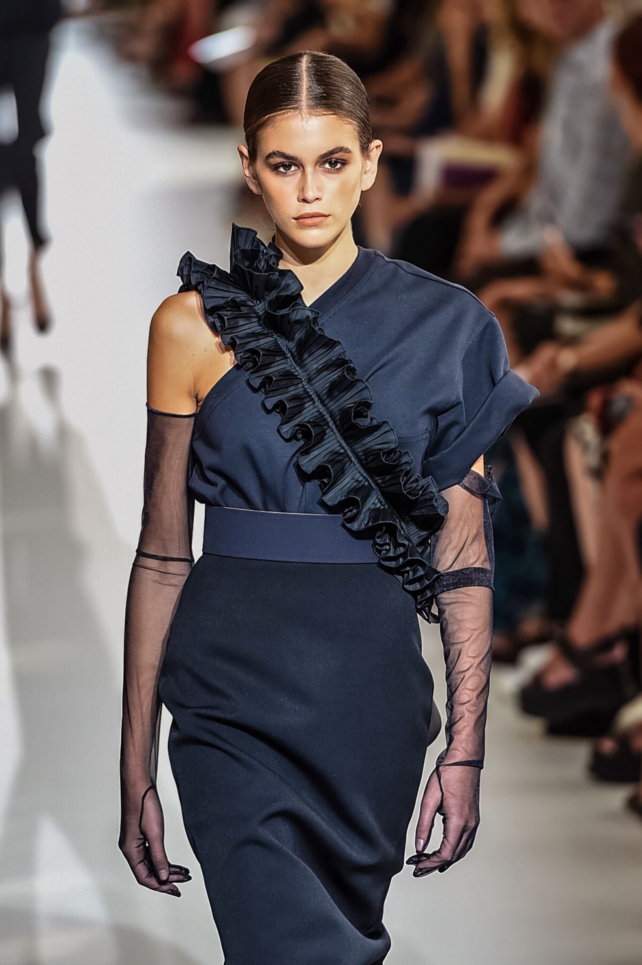 Kaia Gerber Walks Max Mara Show At The Milan Womens Fashion Week 09202018 • Celebmafia