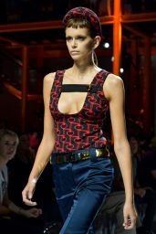 Kaia Gerber - Walks Prada Show at Milan Fashion Week 09/20/2018