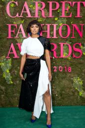 Kat Graham – Green Carpet Fashion Awards in Milan 09/23/2018